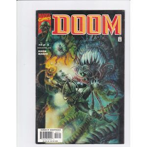 Marvel Comics DOOM #3 Direct Edition Comic Book Dixon Maneo Collectible Rare Iss